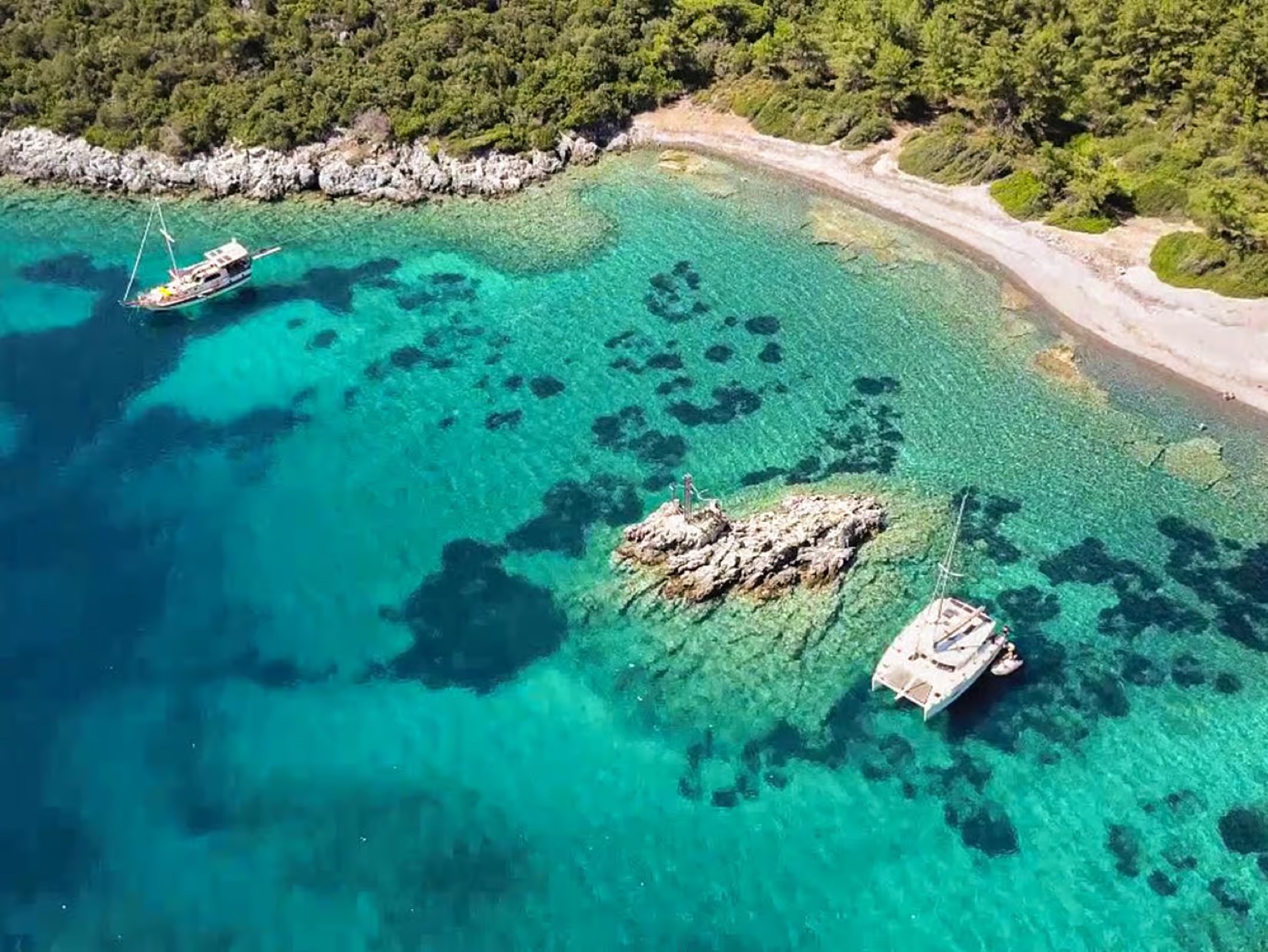Bodrum: Yüzme Duraklı ve Öğle Yemekli Orak Adası Tekne Turu 3